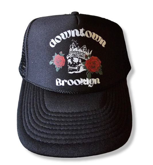 Black "Long Live The King" Trucker Hat