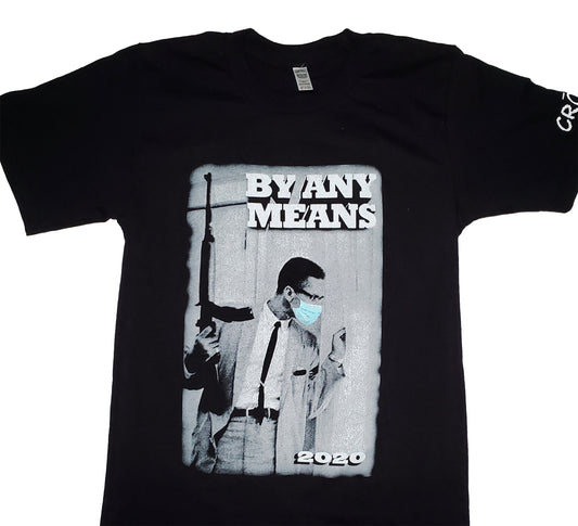 Black "By Any Means" Tee